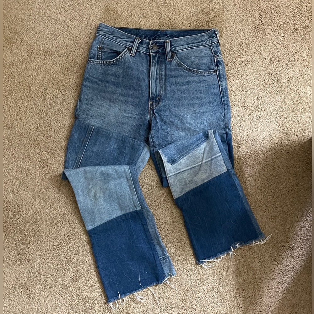 🎉2xHP🎉Levi's 505C Orange Tab Five Pocket Jeans